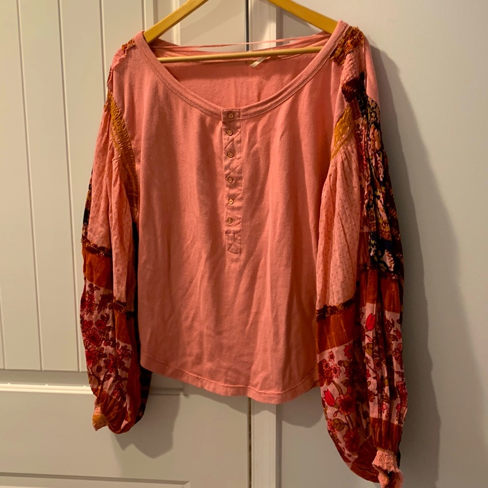 Free People Long Sleeve Top